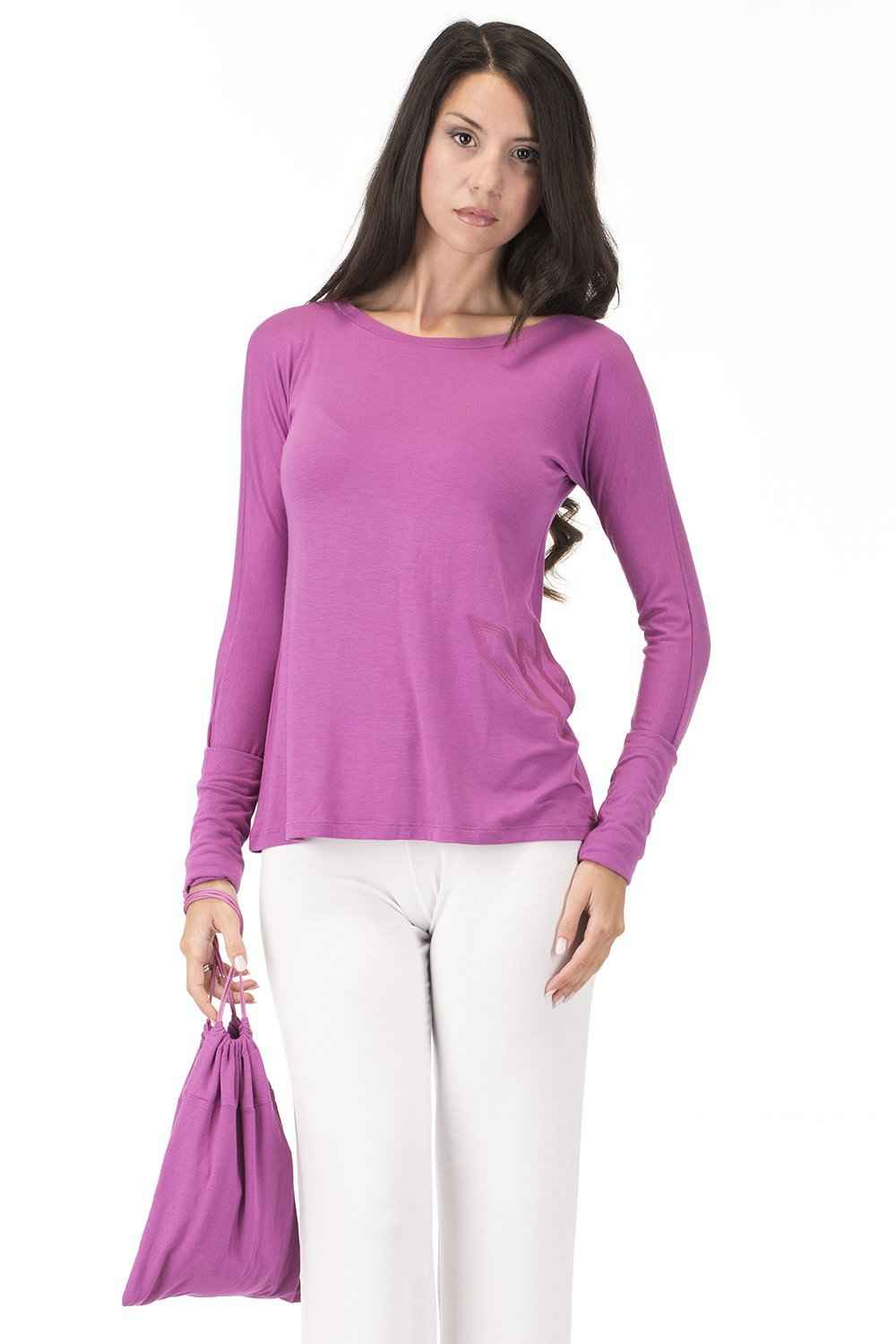 TOP MULTIUSO 7 IN 1 – BAMBOO - RADIANT ORCHID