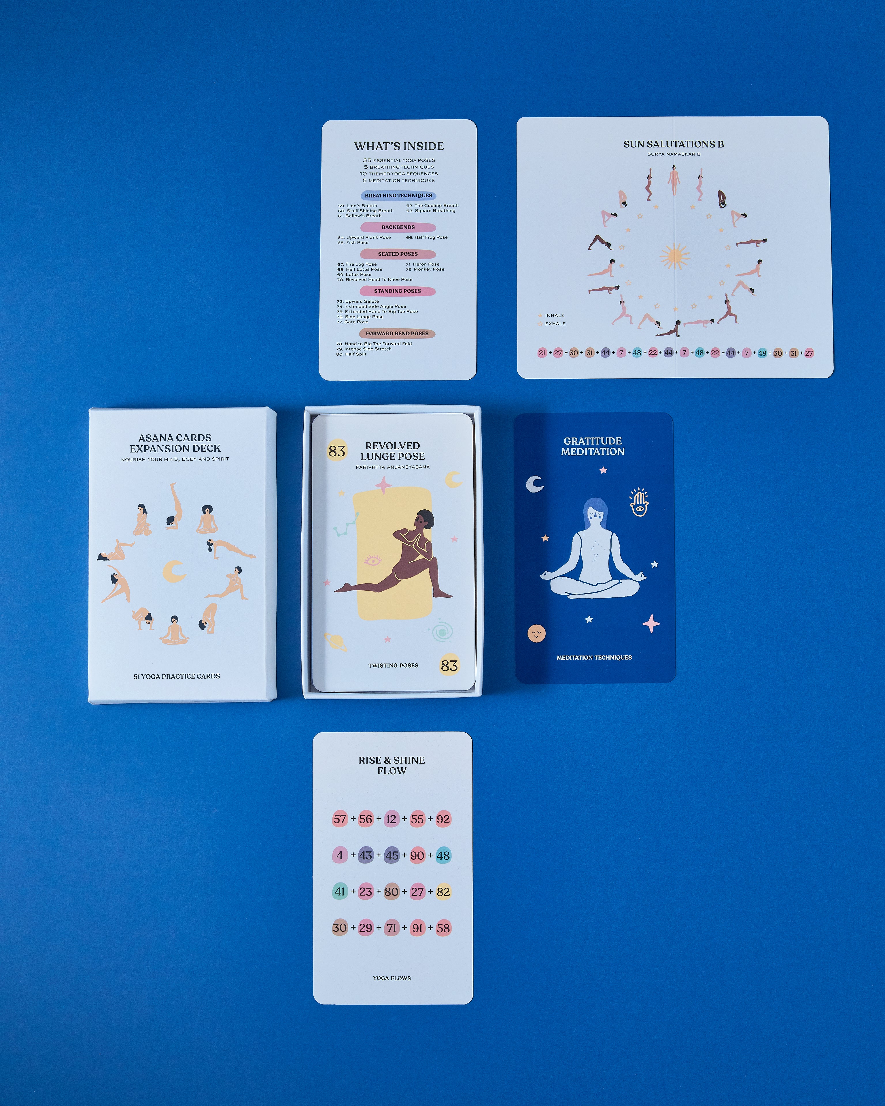 Carte Asana Extension - EDIZIONE LUNA - Yogaessential SSD A RL.