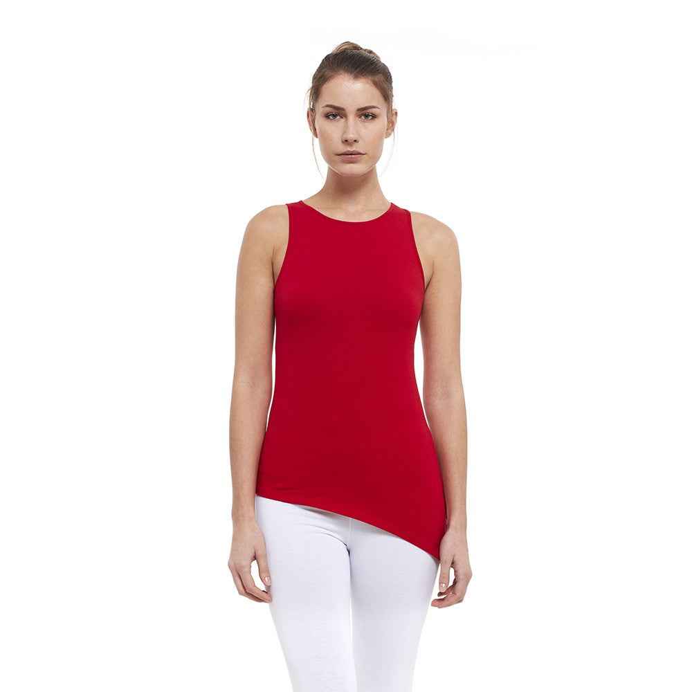 Canotta Yoga rossa Muladhara Chakra