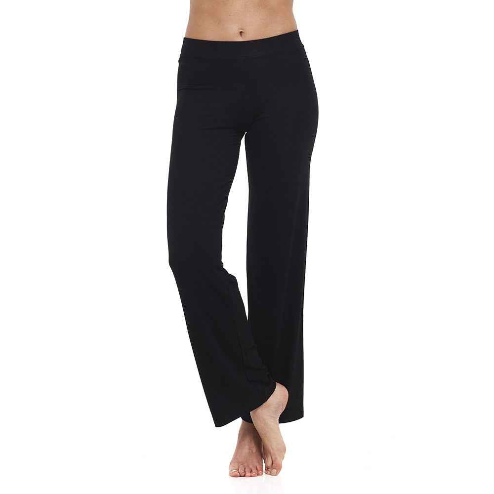 Pantalone donna in viscosa con ricamo - Relax