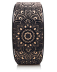 Mandala Black Yoga Wheel - YDL