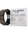 Mandala Black Yoga Wheel - YDL