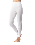 Leggings Yoga a Vita Alta con Ricamo - Microdream