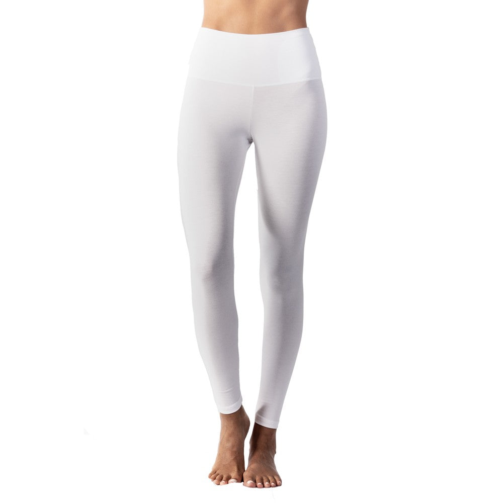 Leggings Yoga a Vita Alta con Ricamo - Microdream