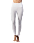 Leggings Yoga a Vita Alta con Ricamo - Microdream