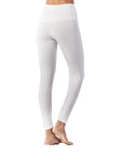 Leggings Yoga a Vita Alta con Ricamo - Microdream