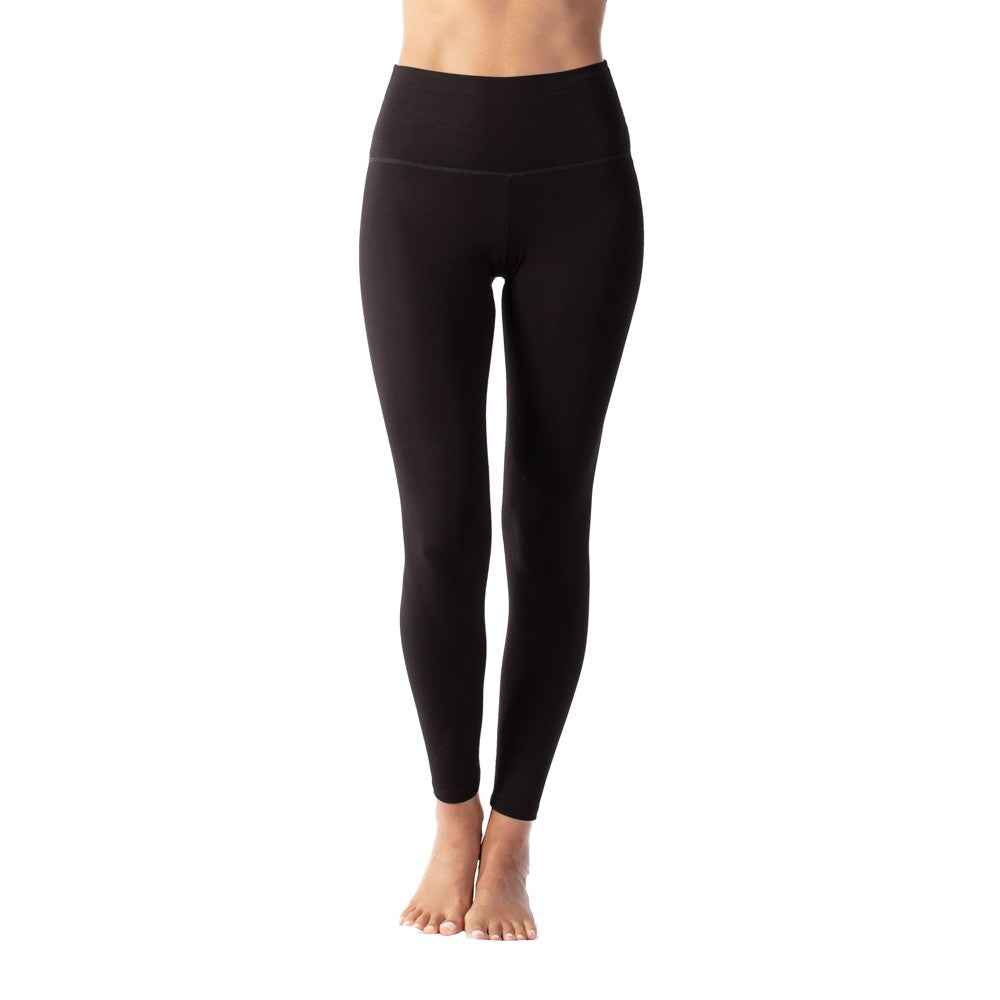 Leggings Yoga a Vita Alta con Ricamo - Microdream