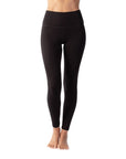 Leggings Yoga a Vita Alta con Ricamo - Microdream