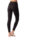 Leggings Yoga a Vita Alta con Ricamo - Microdream