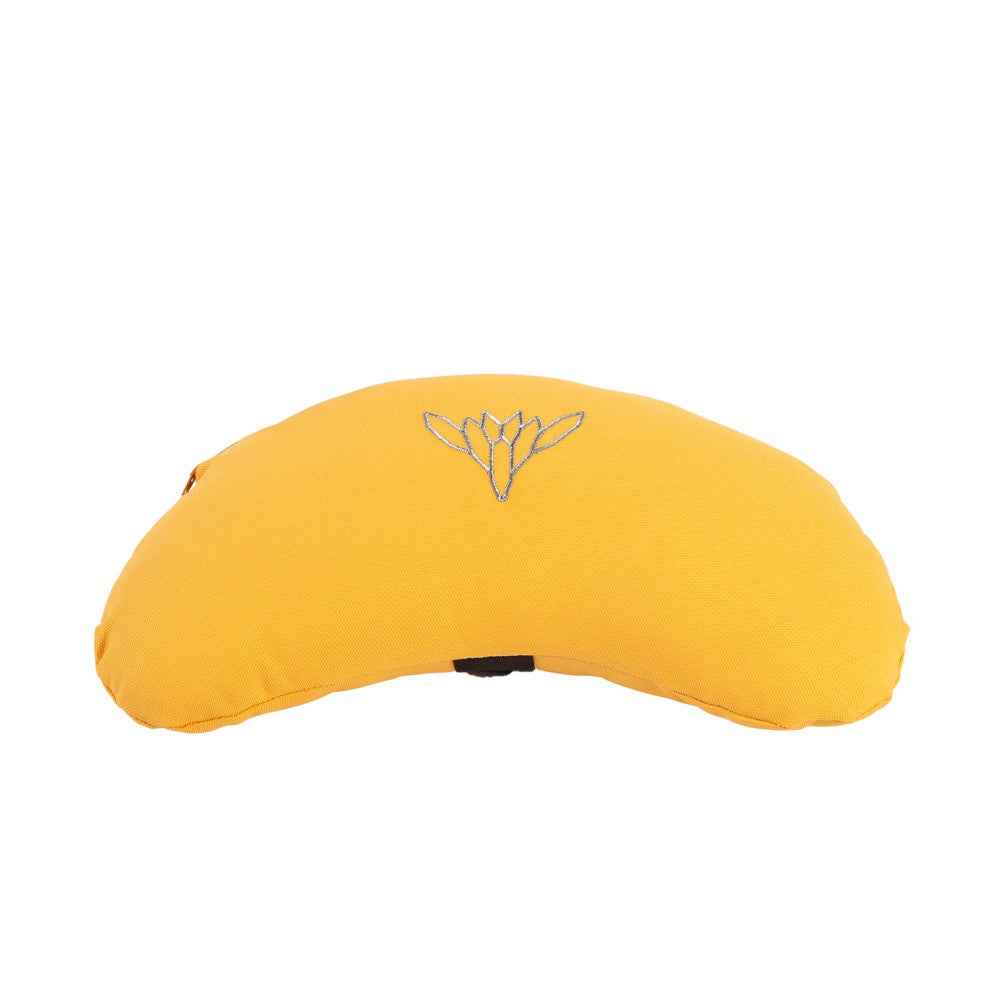 Cuscino mezzaluna piccolo per yoga e meditazione