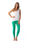 Leggings Yoga a Vita Alta con Ricamo