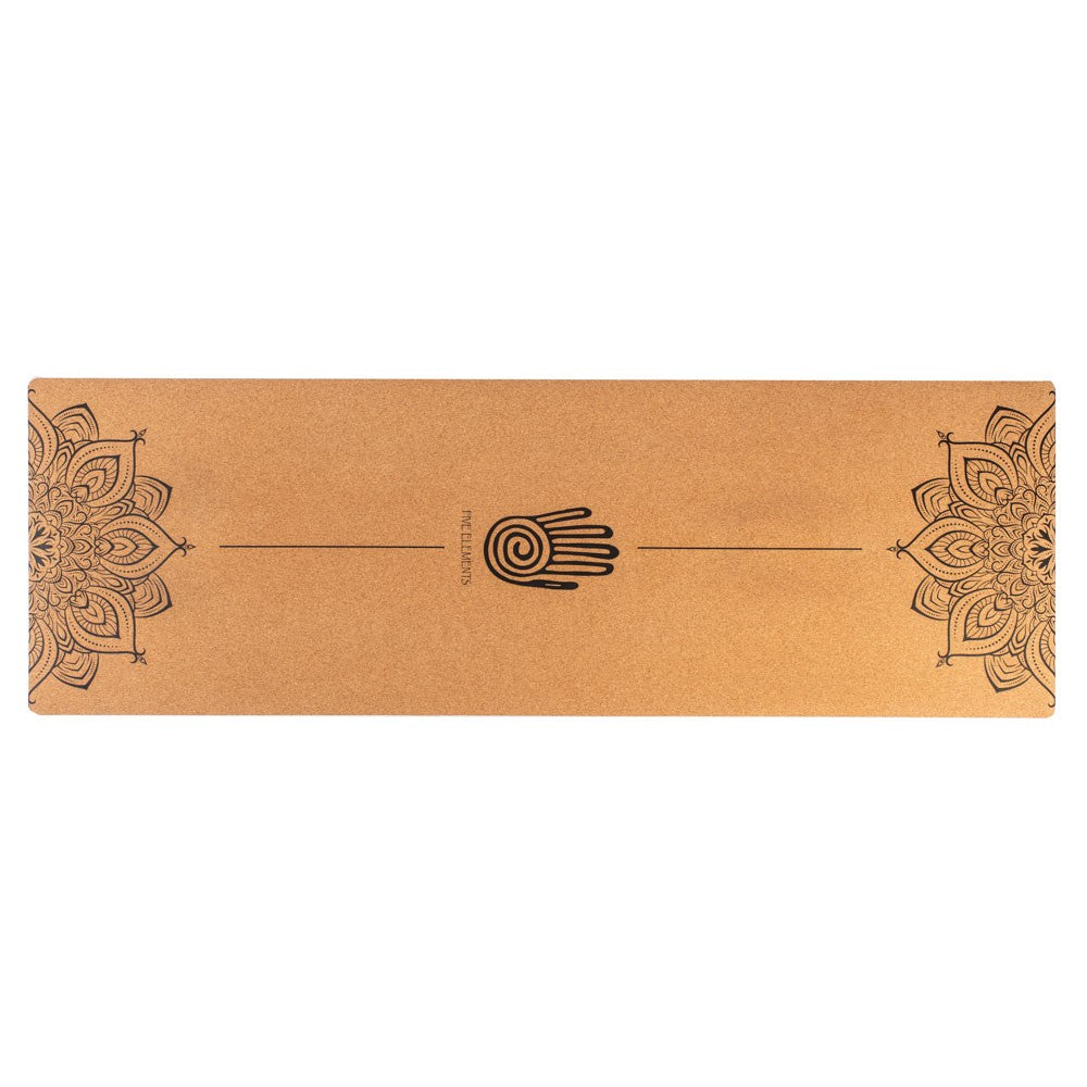 Tappetino De Yoga - Sughero Naturale - 6mm - 183x65cm - Con Cinghia Di - Foto 8