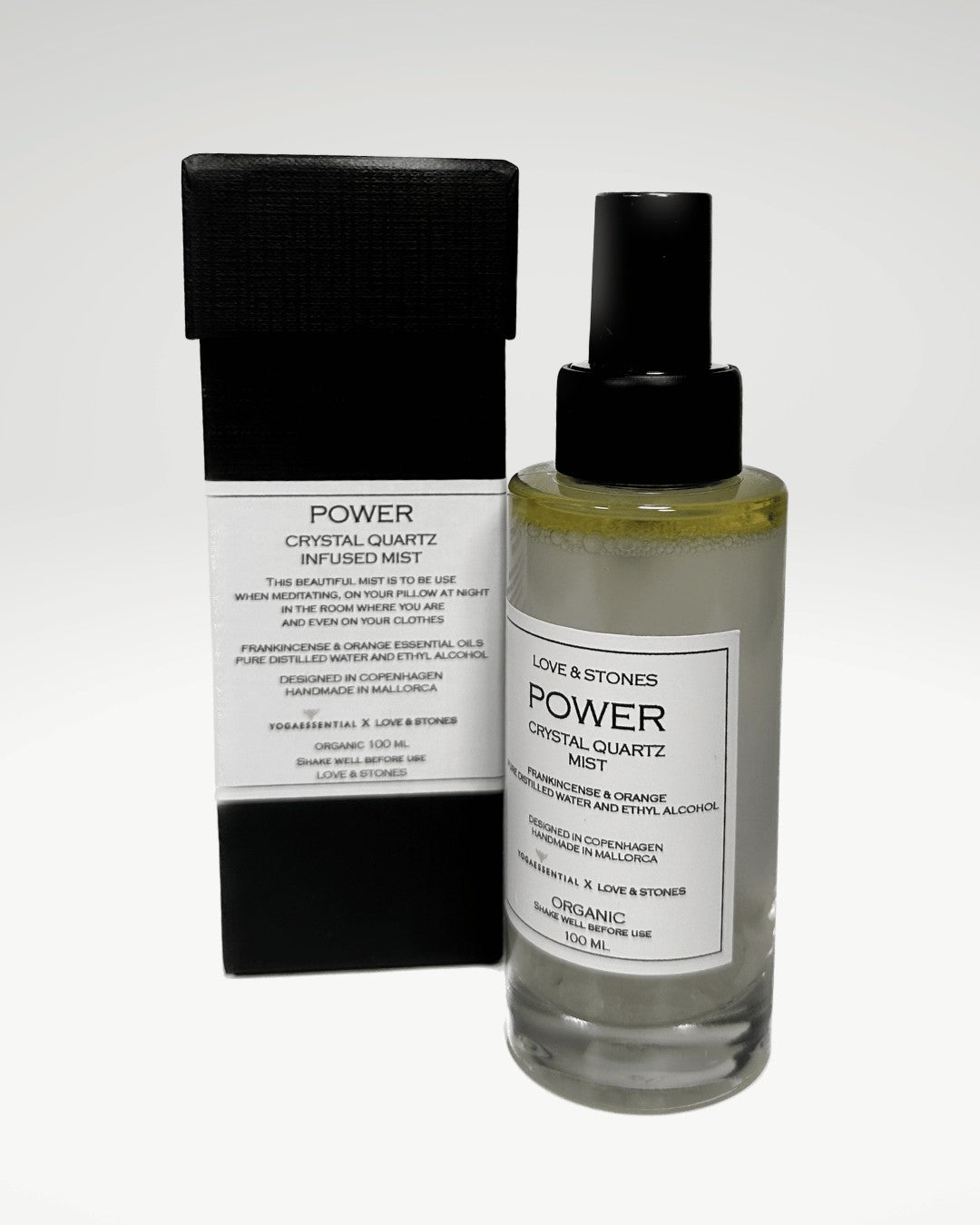 "Power" spray ambiente con cristallo di quarzo - Love&Stones