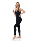 Tuta intera scollo ovale Girlfriend Collective - Yogaessential SSD A RL.