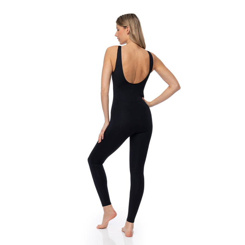 Tuta intera scollo ovale Girlfriend Collective - Yogaessential SSD A RL.