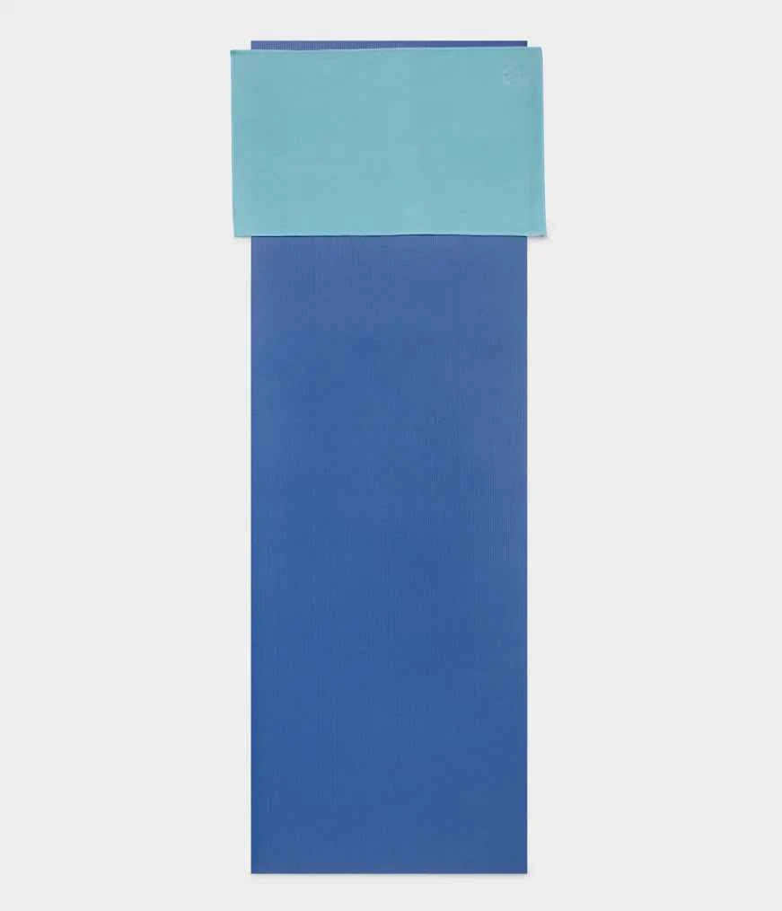 Manduka eQua asciugamano per mani - Blue Lotus