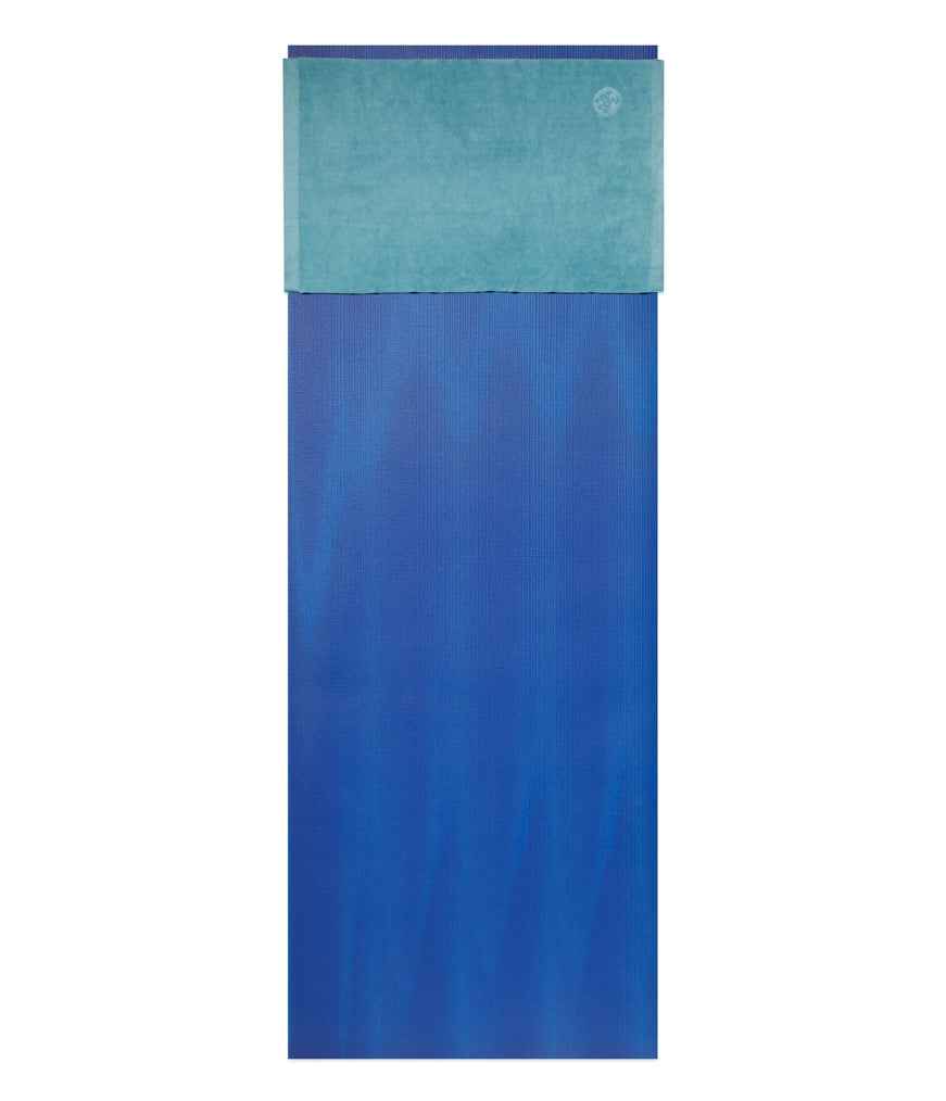 Manduka eQua hot asciugamano per mani - Blue Lotus