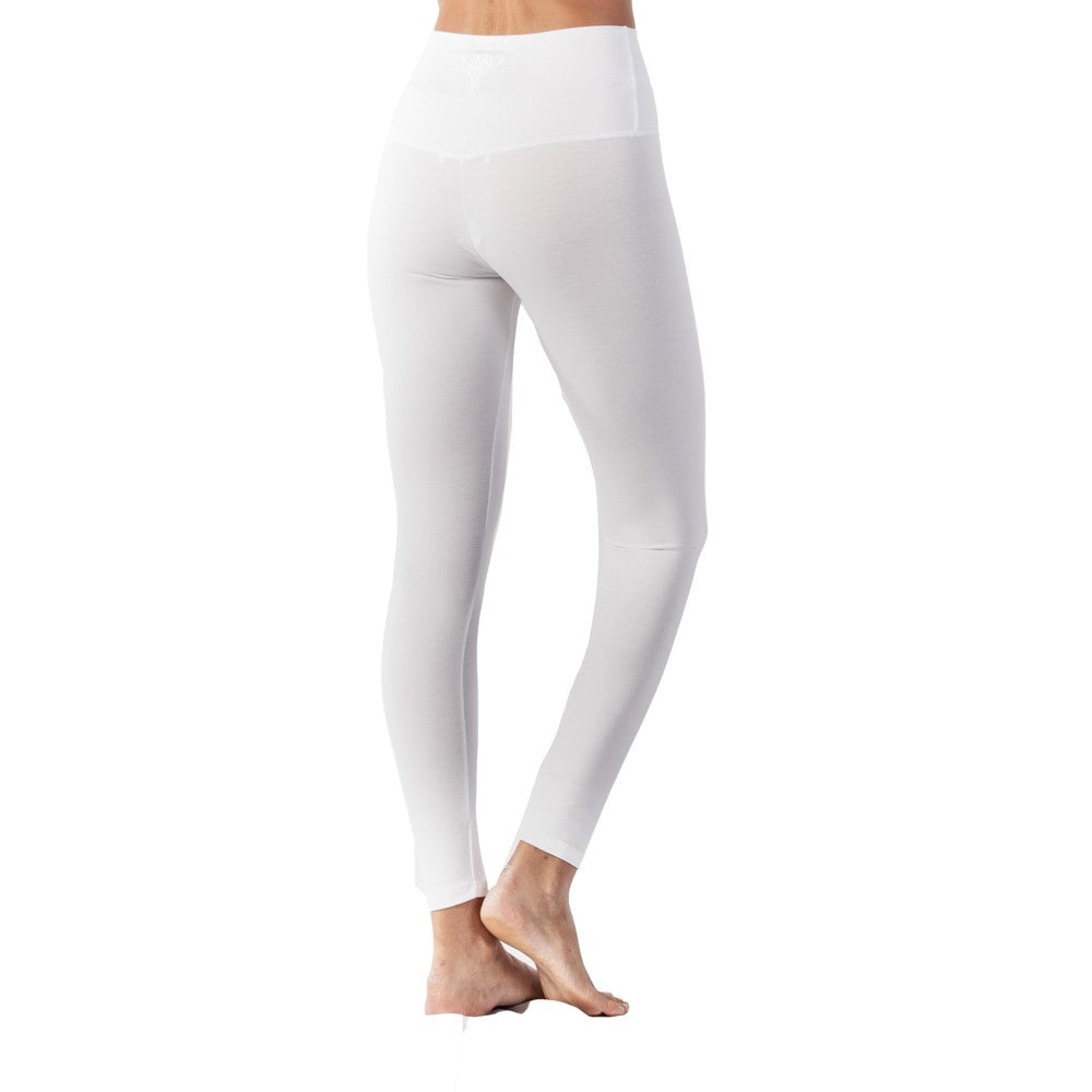 Leggings Yoga a Vita Alta con Ricamo - Microdream