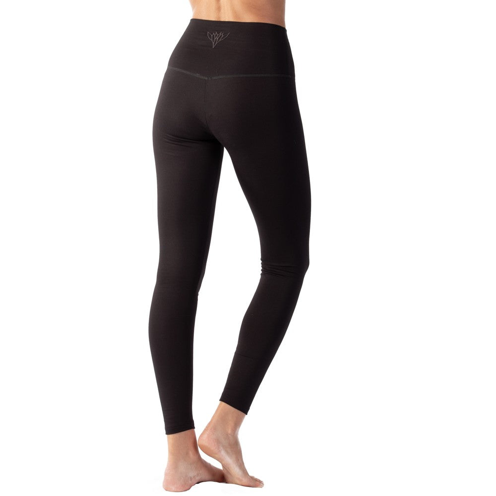 Leggings Yoga a Vita Alta con Ricamo - Microdream