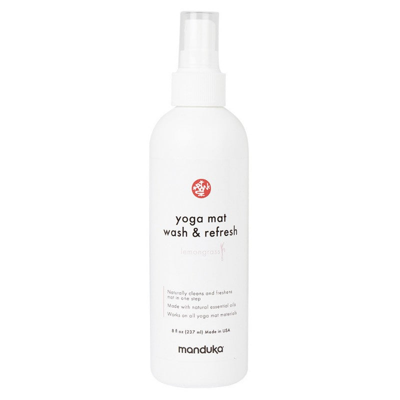 Spray Manduka per tappetini yoga in gomma naturale - Lemongrass 8oz (227ml)