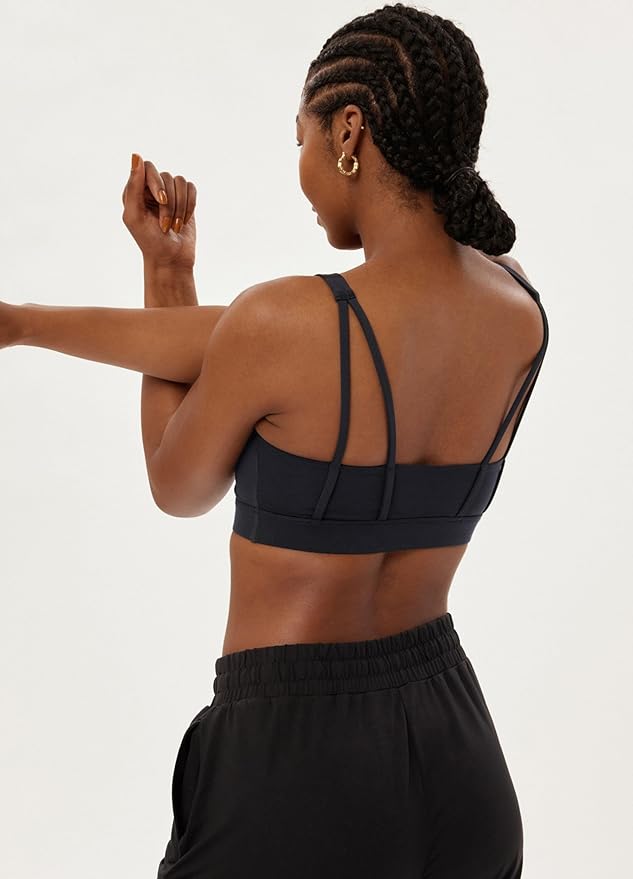 Paloma Bra (Black) - Girlfriend Collective