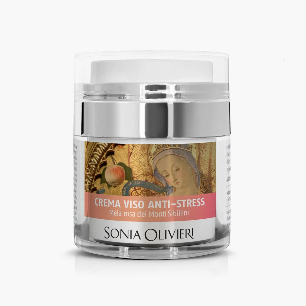 Crema Viso Anti-Stress Mela Rosa dei Monti Sibillini 50ml