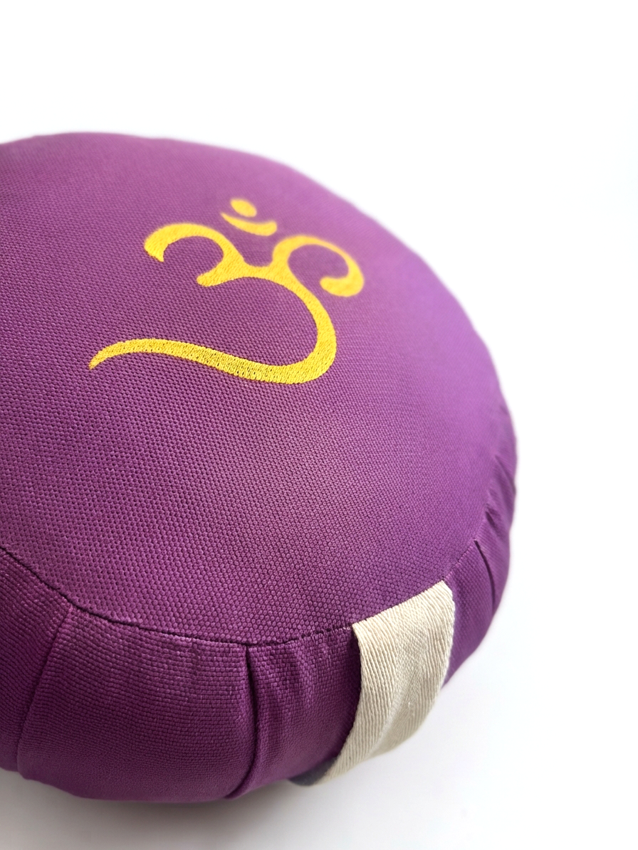 Cuscino da meditazione Zafu Viola