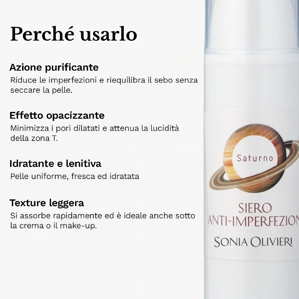 SATURNO Siero anti-imperfezioni 30 ml