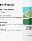 Shampoo Aloe e Serenoa 200 ml