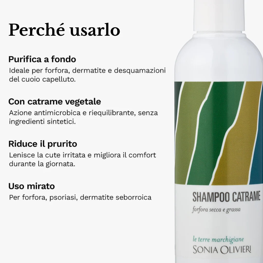 Shampoo Catrame Vegetale 200 ml