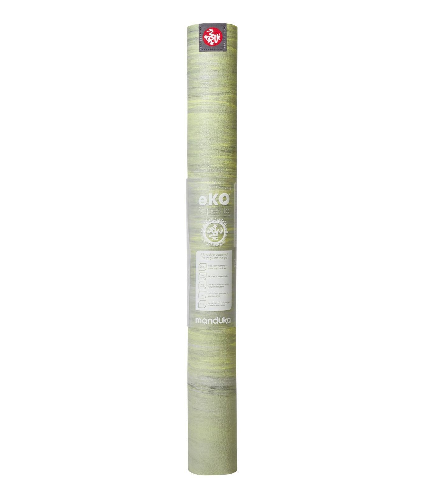 Manduka eKO SuperLite - Limelight marbled
