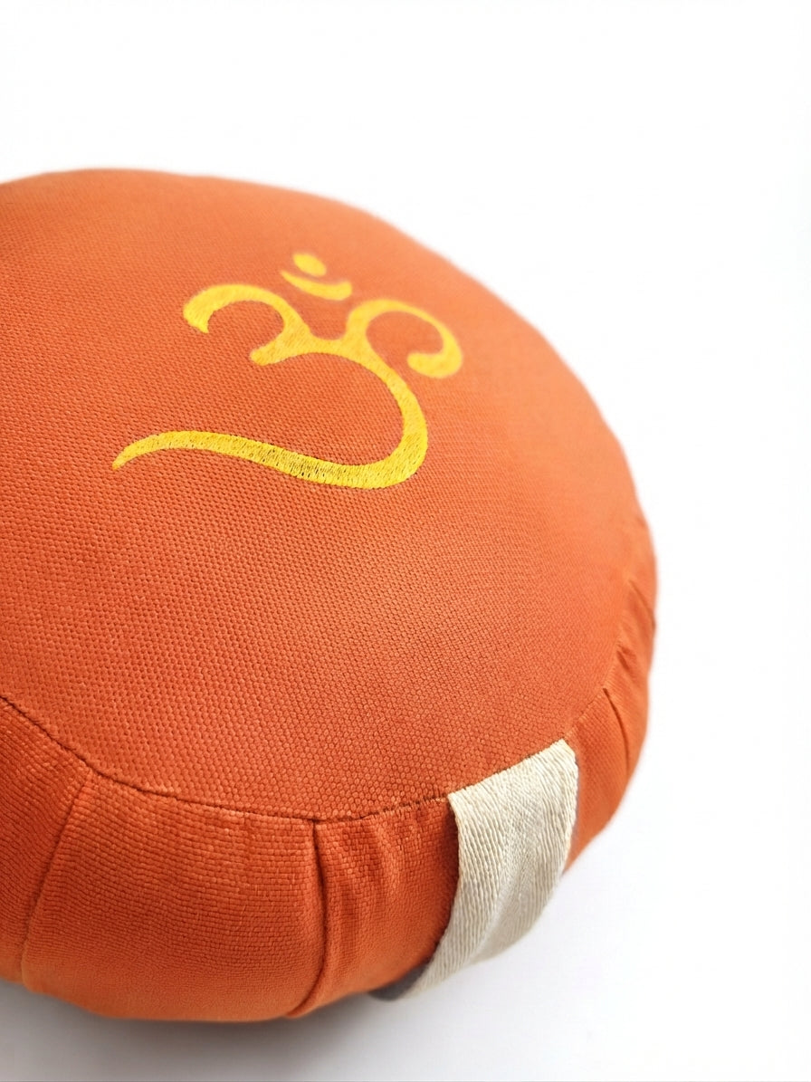 Cuscino da meditazione Zafu Arancione
